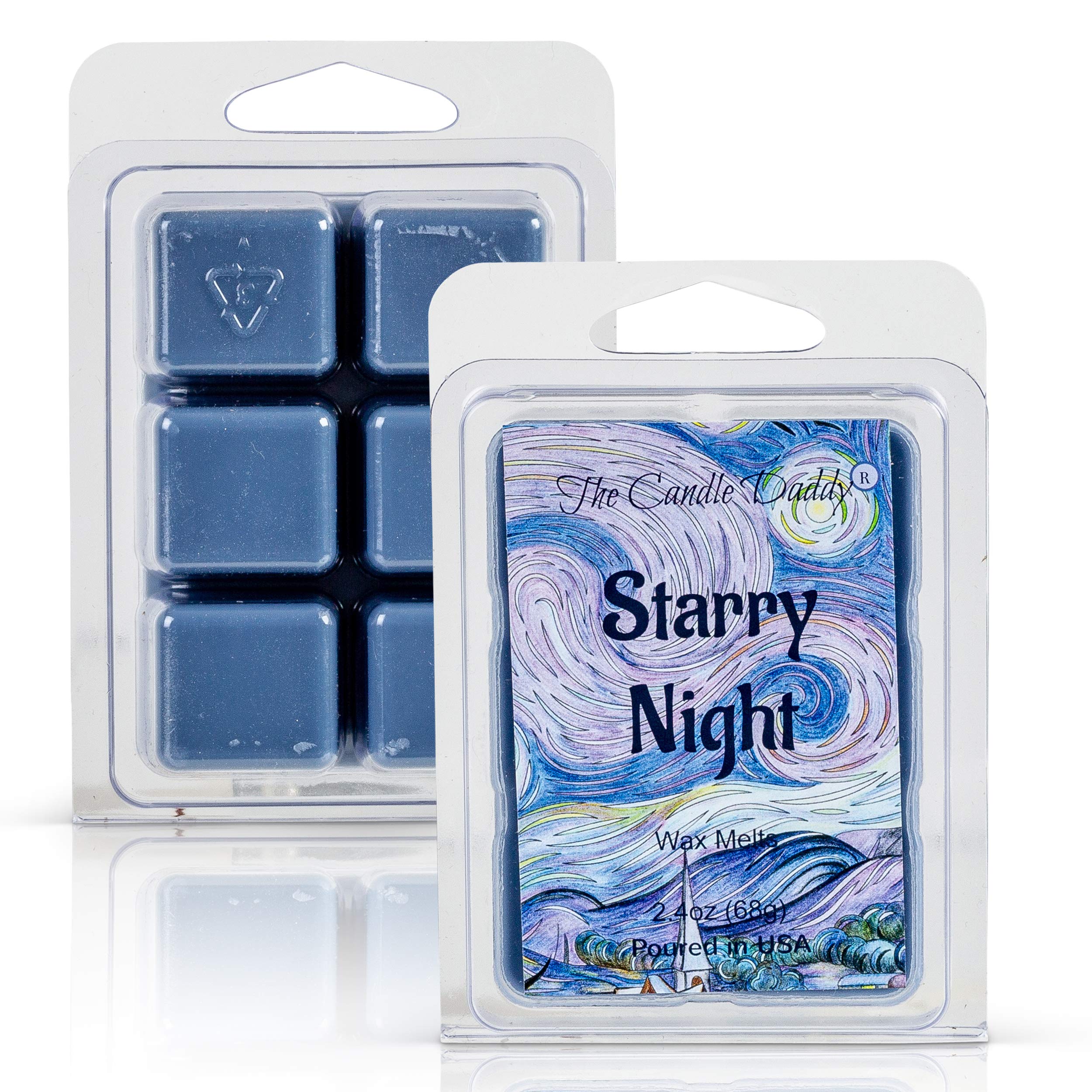 The Candle Daddy Starry Night Scented Wax Melt - 2 Ounces - 6 Cubes - 1 Pack