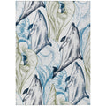 Addison Rugs Harpswell Ahp40 Blue 10' X 14' Indoor Outdoor Rug, Easy Clean, Machine Washable, Non Shedding, Bedroom, Living Room, Dining Room, Kitchen, Patio Rug