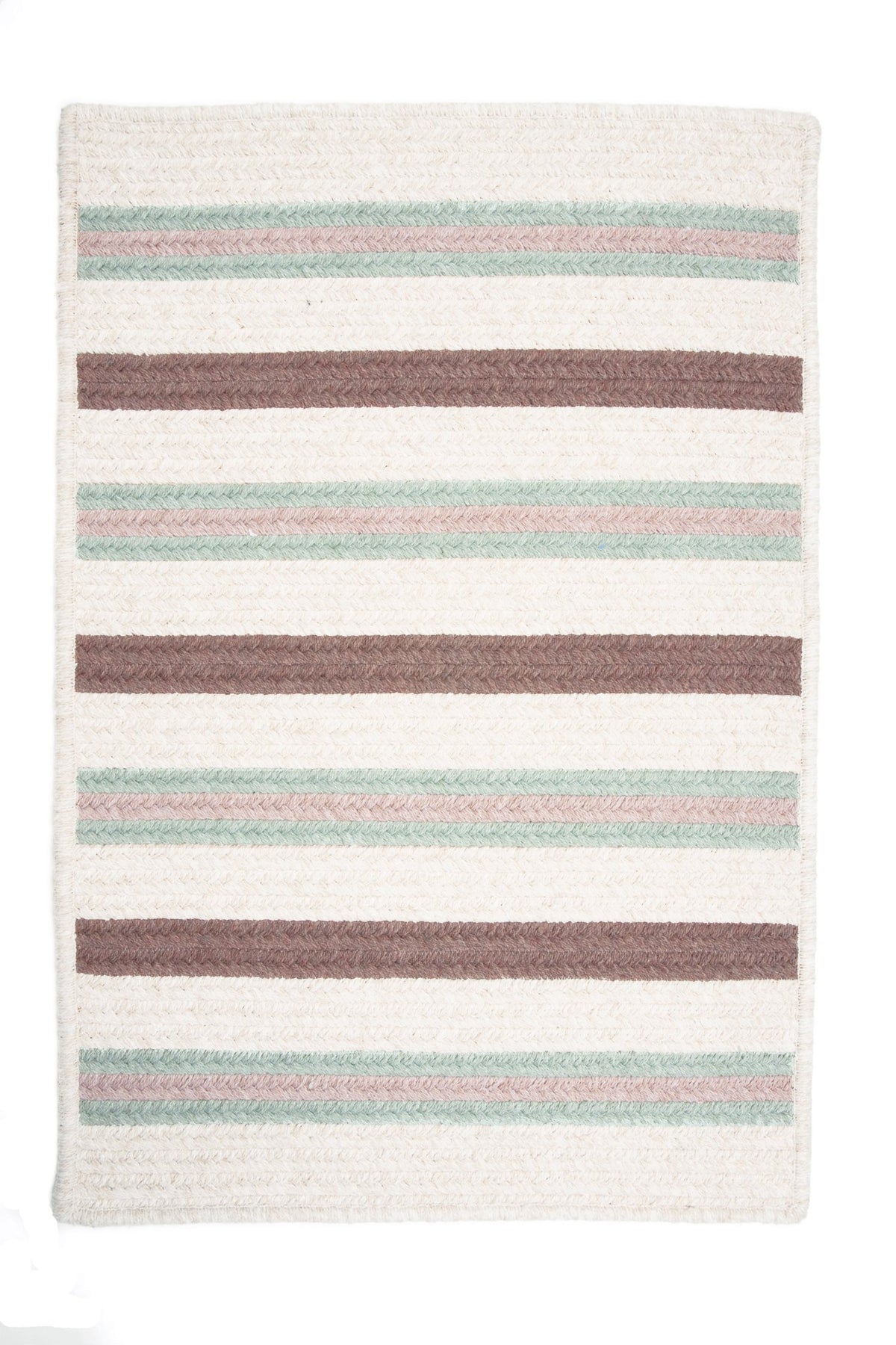 Allure Polypropylene Braided Rug, 7X9, Misted Green