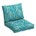 Arden Outdoor Plush Modern Tufted Blowfill Deep Seat Set, 24 X 24, Rain-Proof, Fade Resistant, Deep Seat Bottom And Back Cushion