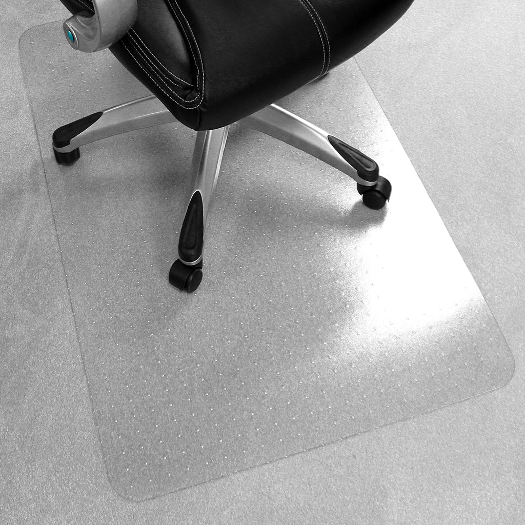 Floortex® Ecotex® BioPVC Eco Friendly Carbon Neutral Chair Mats for Low Pile Carpets up to 1/4" - 29" x 47"