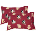 College Covers Everything Comfy Florida State Seminoles Pillowcase Pair, King, 20' X 40', Includes 2 King Pillowcases