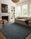 Loloi Chris Loves Julia Bradley Collection BRL-05 Teal/Teal 9-3 x 13 Area Rug