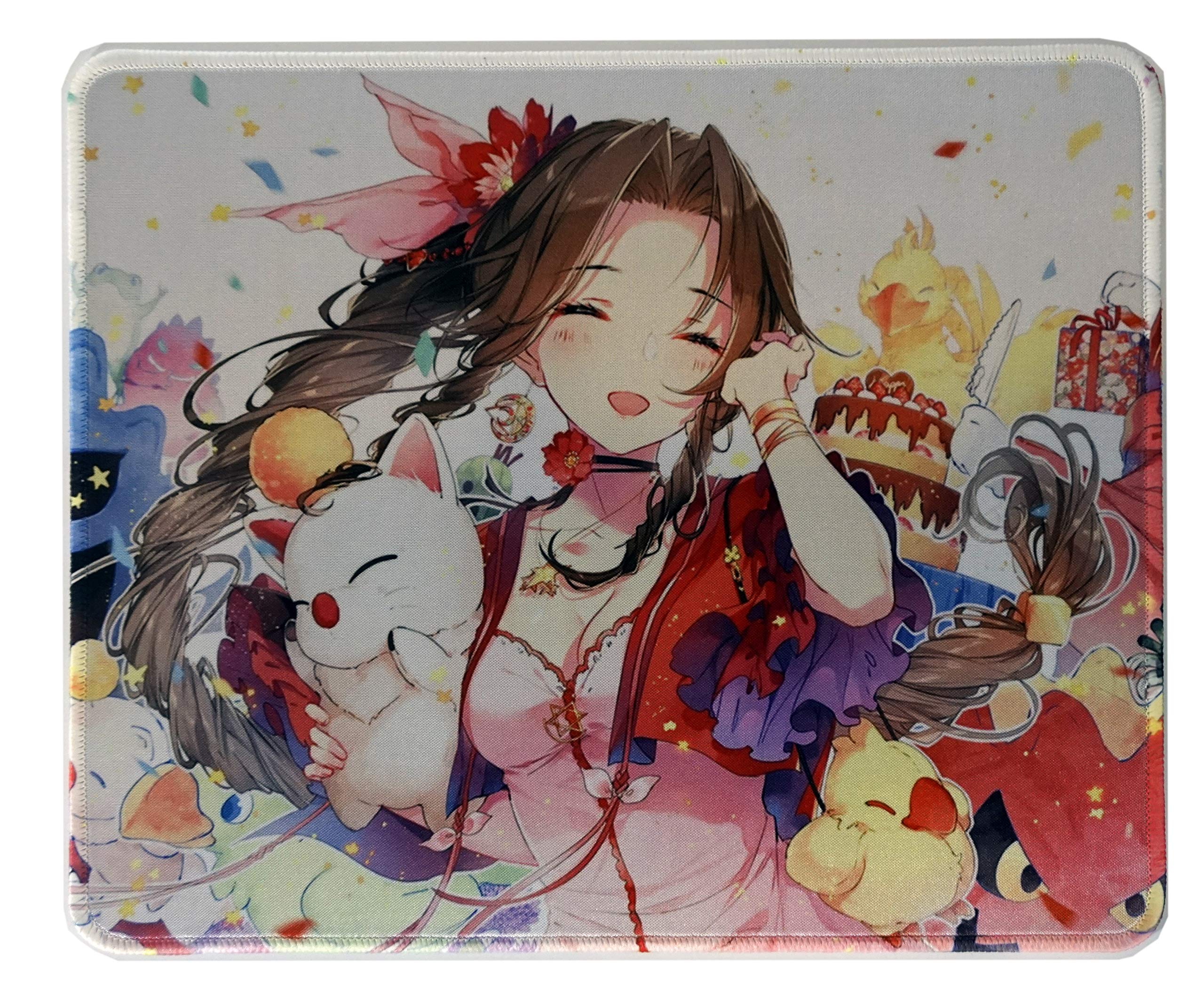 Aerith Mouse Pad Anime 12X10 Inches Custom Mousepad Gaming Mat Beauty Final Fantasy Vii 7 Remake