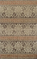 Addison Rugs Blair Osbl37 Brown 4'11" X 7' Rectangle Soft Area Rug, Easy Clean, Plush, Bedroom, Family Room, Living Room, Dining Room, Kitchen Rug
