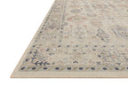 Loloi Ii Hathaway Collection Hth-04 Beige / Multi 2'-6'' X 7'-6'', .25'' Thick, Runner Rug, Soft, Durable, Printed, Modern, Low