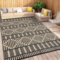 Garvee 8x10 Outdoor Rug Waterproof Patio Mat, Reversible Plastic Camping Rug for RV, Balcony, Backyard, Porch, Deck, Easy Clean,