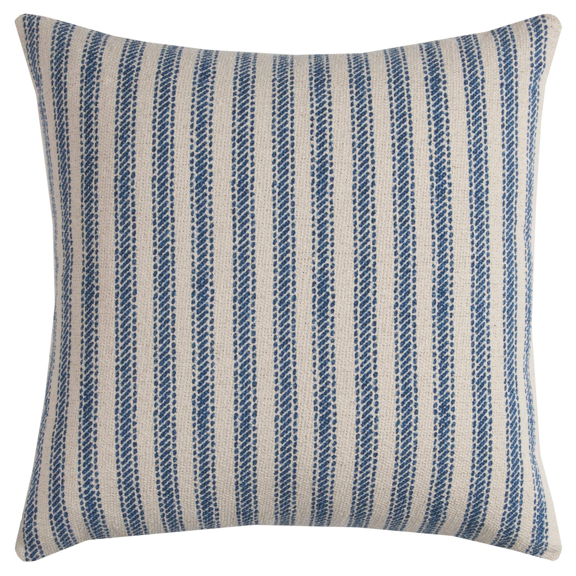 Rizzy Home | T11039 | 20"x20" Gray/Neutral Decorative Pillow | Down Fill