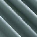 Sun Zero Easton Energy Saving Blackout Rod Pocket Curtain Panel, 40' X 63', Mineral