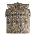 VISI-ONE Realtree APX Camo Queen 3 Piece Comforter Set - All-Season Lightweight Rustic Farmhouse D  cor Bed Set, Unisex Gift for