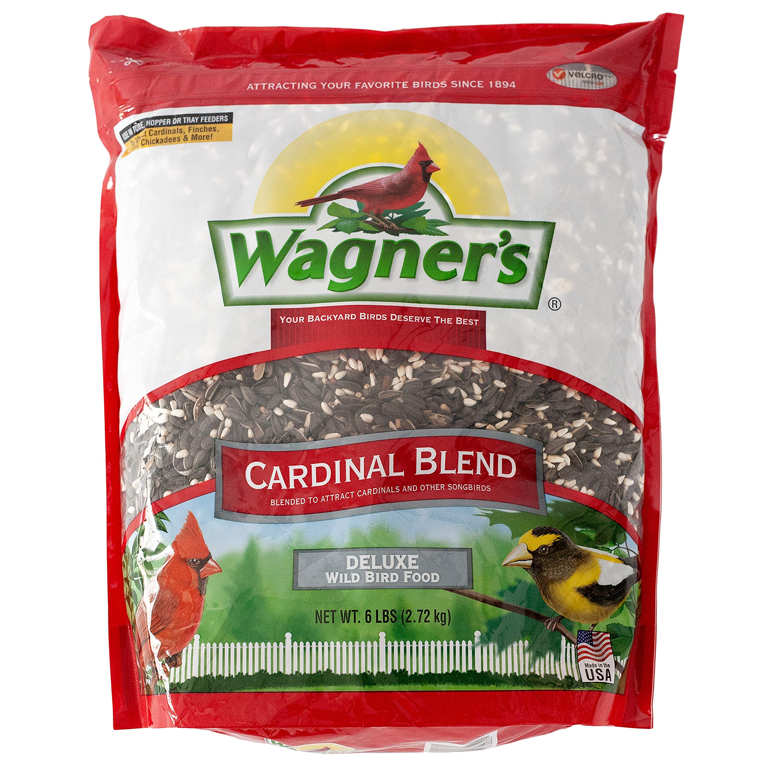 Wagner'S 62032 Cardinal Blend Wild Bird Food, 6-Pound Bag