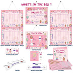Athena Futures Potty Training Chart For Toddler, Girls, Sticker Chart For Potty Training, 4 Week Reward Chart, Certificate, Inst