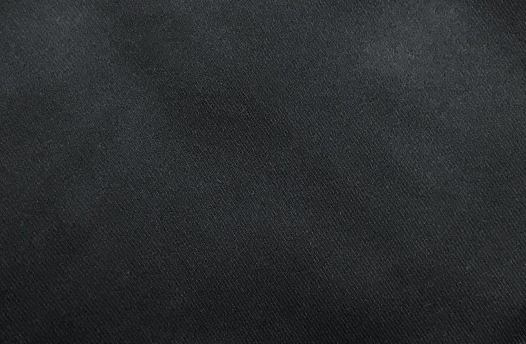 Sun Zero Easton Energy Saving Blackout Rod Pocket Curtain Panel, 40' X 95', Black