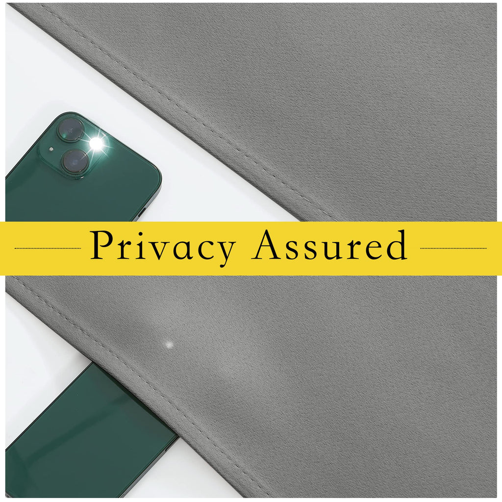 Nicetown Classroom Door Window Cover, Privacy Blackout Shades For Classroom Windows And Doors Cover Lockdown Shades, Room Darkening Design Blocks Views, W8 X L36 Inches Long, 1 Panel, Silver Grey