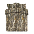 VISI-ONE Realtree Excape Camo Comforter Set Full Size 3 Piece - Cozy Soft Lightweight Microfiber Bedding Machine Washable - Rust