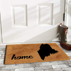 Calloway Mills 105252436 Maine Doormat 24' X 36', Natural/Black
