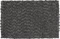 Addison Rugs Boulder Abl31 Steel 2' X 3' Rectangle Soft Wool Area Rug, Durable, Handmade, Bedroom, Family Room, Living Room, Dining Room, Kitchen Rug