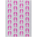 Dalyn Rugs Seabreeze Sz15 Pink Washable 2'6" X 3'10" Indoor Outdoor Area Rug, Easy Clean, Machine Washable, Non Shedding, Bedroom, Living Room, Dining Room, Kitchen, Patio Rug