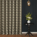 Story@Home Window Curtains 5 Feet Long Set Of 1 | Room Darkening Curtain | Leaf Printed | Thermal Insulated Curtain For Living R