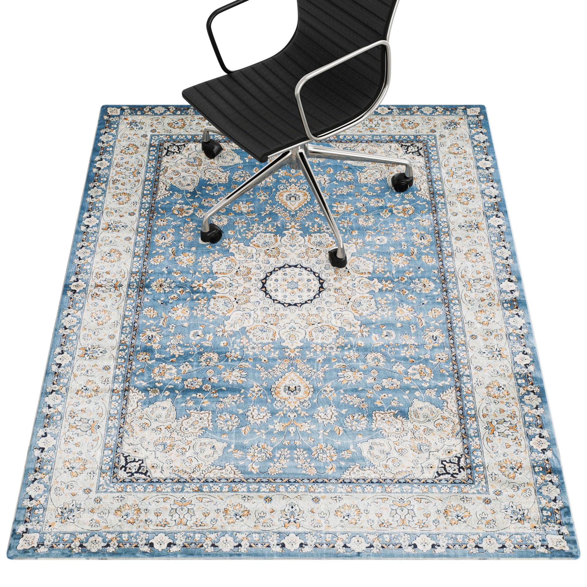 Prohalo Office Chair Mat For Hardwood Floor, 48'X60' Desk Chair Mat For Rolling Chairs, Non Slip Computer Chair Mat, Office Ru