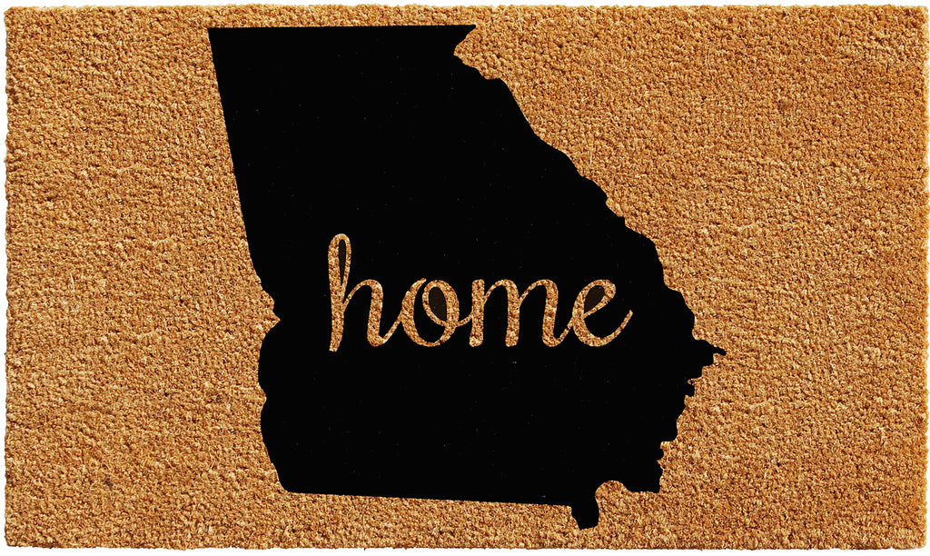 Calloway Mills 102432436 Georgia Doormat, 24' X 36', Natural/Black