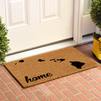 Calloway Mills 105511830 Hawaii Doormat, 18' X 30', Natural/Black