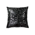 HomeRoots Decor 18-inch x 18-inch x 5-inch Silver and Black Quattro - Pillow