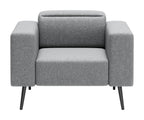 Zuo Milan Armchair Dark Gray