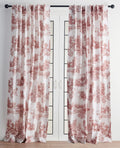 Maison D' Hermine Tailored Curtain 100% Cotton Two Panel 50'X96' Curtains, Easy Hanging With A Rod Pocket & Loop For Living Ro