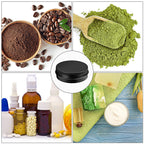 2 Oz Metal Round Tins Aluminum Tin Cans Salve Tins Containers With Screw Lid 10 Sheets Stickers For Salve Spice Candies Balms Ca