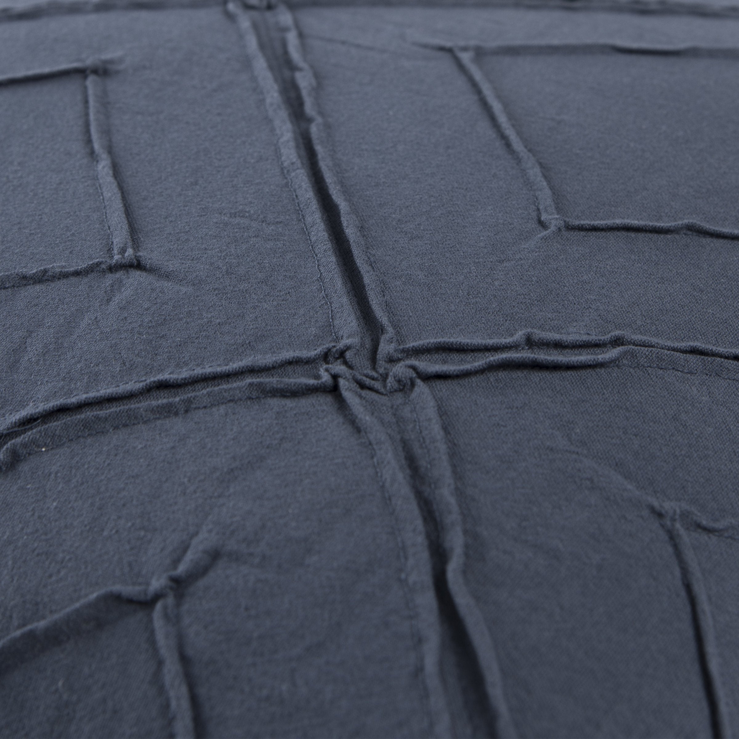 Rizzy Home | T13203 | Poly Fill Decorative Pillow | 20&quot;x20&quot; Blue Geometirc