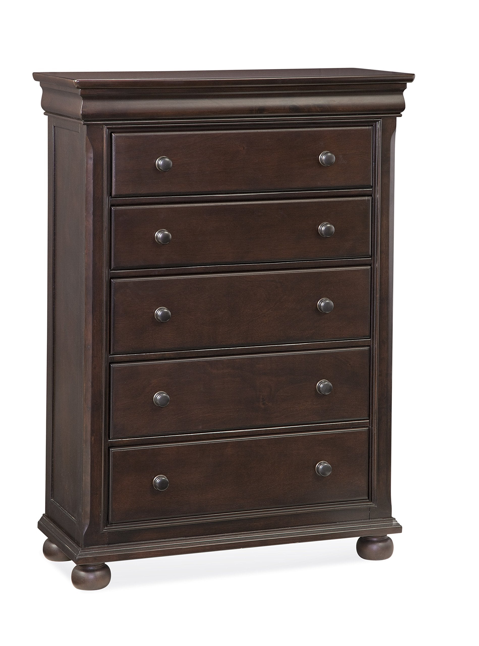 American Woodcrafters Hyde Park 5 Drawer Chest
