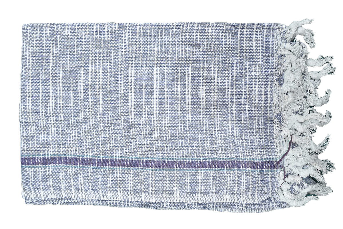 shyam handloom Cotton Gamcha Khadi Bath Towel Suitable for Men, Women and Babies Multi Colour (aanand 36  72, 2)