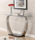 Coaster Home Furnishings 701239 Shearwater Contemporary Sofa Table, Satin