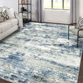 Area Rugs 8x10 Living Room: Large Soft Washable Rug Modern Abstract Anti-Skid Non-Shedding Carpet Indoor Floor Thin Carpets for 