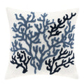 Harbor House Modern Design Decorative Pillow Hypoallergenic Sofa Cushion Lumbar, Back Support, Square 18 x 18, Beach House, Cott