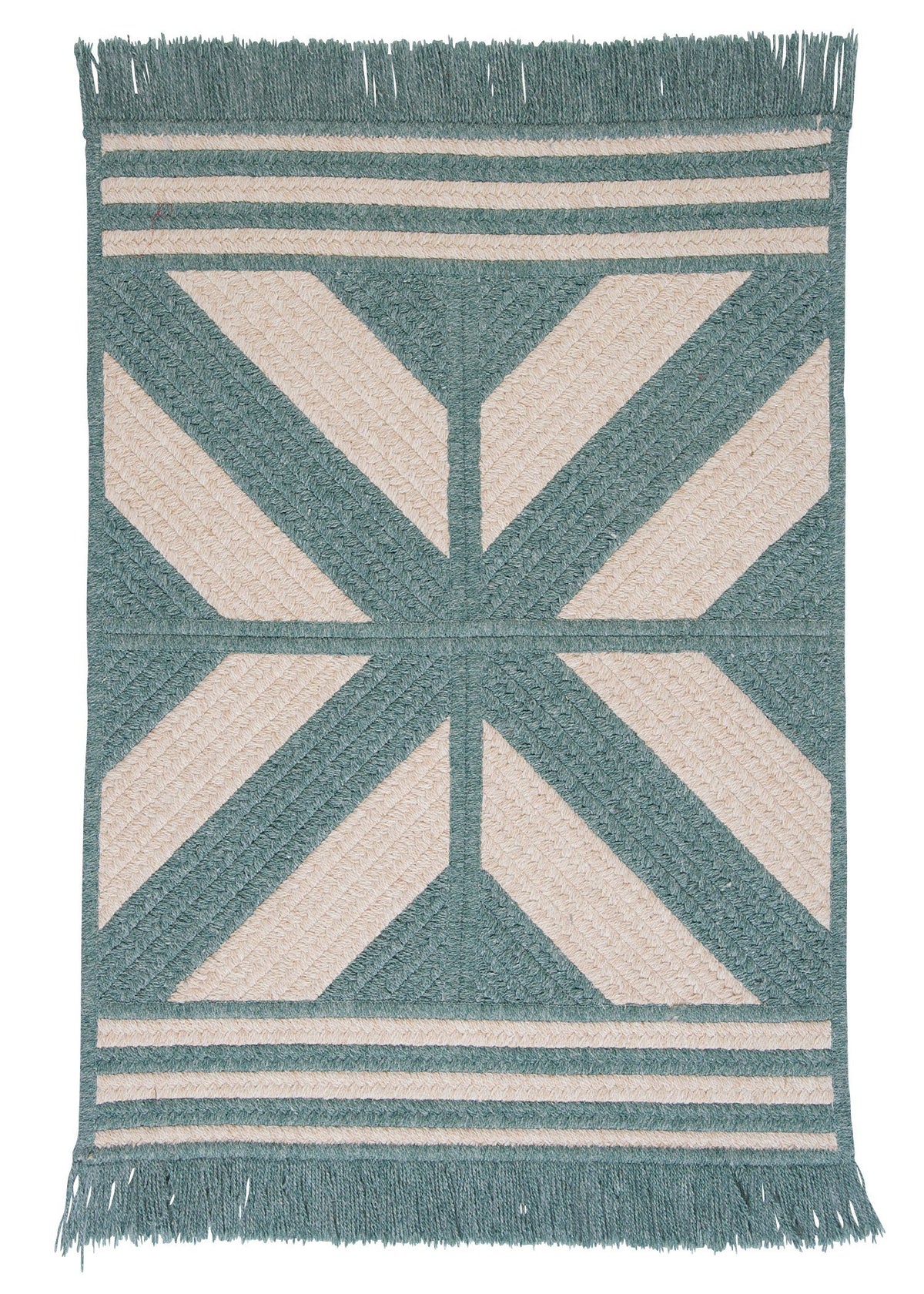 Sedona Samples Sample Swatch Rugs, 14 X 17&quot;, Teal Green