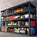 Reibii 60'' W Garage Shelving 3000Lbs Heavy Duty Storage Shelves, Adjustable 5 Tier Metal Shelves For Storage Rack Industrial Sh