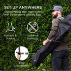 Best Choice Products 2-Person Double Hammock With Stand Set, Indoor Outdoor Brazilian-Style Cotton Bed For Backyard, Camping, Patio W/Carrying Bag, Steel Stand, 450Lb Weight Capacity - Ocean