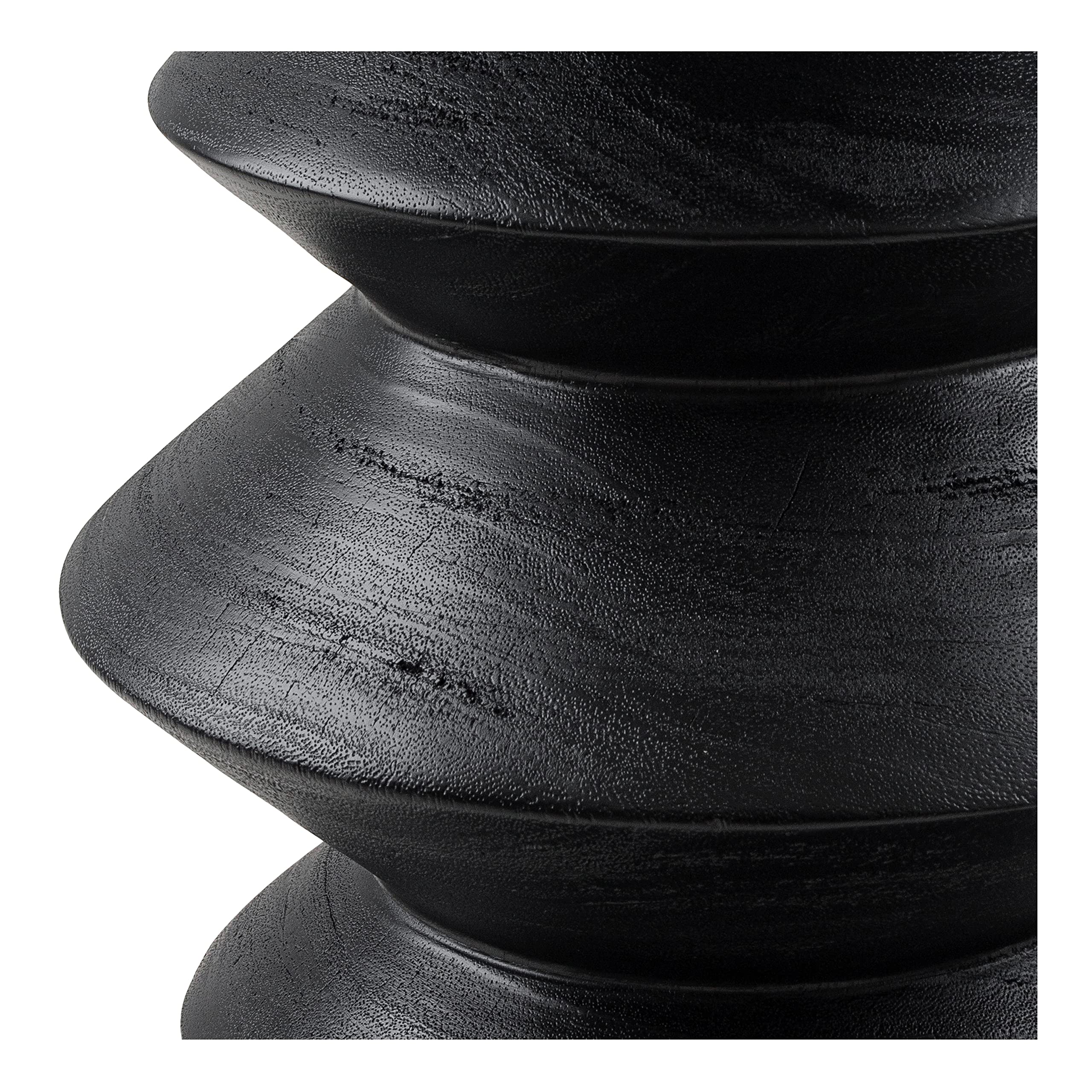 npd furniture and more Ziva Trembesi, Black Side/End Table