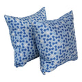 Blazing Needles Square Polyester Jacquard Throw Pillows, 17", Talamols Skippe 2 Count
