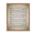 Poster Master Sweet Hour of Prayer Poster - Hymnal Song Sheet Print - Sheet Music Art - Gift for Him, Her, Musician - Perfect Mu