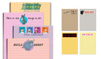 Stonehouse Collection | Funny Notepad Assorted Pack | Usa Made | 4 Notepds & 4 Sticky Notes - Funny Office Supplies (Assortment