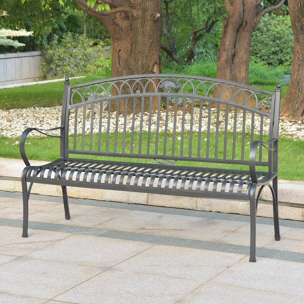 International Caravan Segovia Iron 3-Seater Sofa
