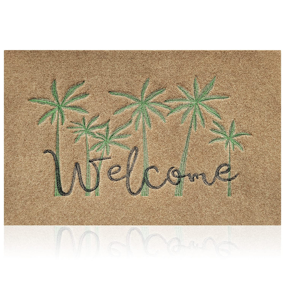 Jjuuyou Large Door Mats Outdoor Indoor Welcome Mats For Front Door Outside Entrance Mat Non Slip Rubber Backing Doormat Heavy Du