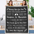 Pavilia Best Friend Blanket, Friendship Gifts For Women Birthday Soul Sister Long Distance Bestie, Soft Cozy Sherpa Throw Blanke
