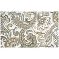 Rizzy Home Makalu Collection Paisley Rug Beige 3' X 5' Paisley 0.51-0.75 Inch Stain Resistant, Handmade 3' X 5' Indoor Rectangle