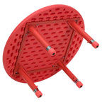 Flash Furniture Red Preschool Activity Table, 33" Round