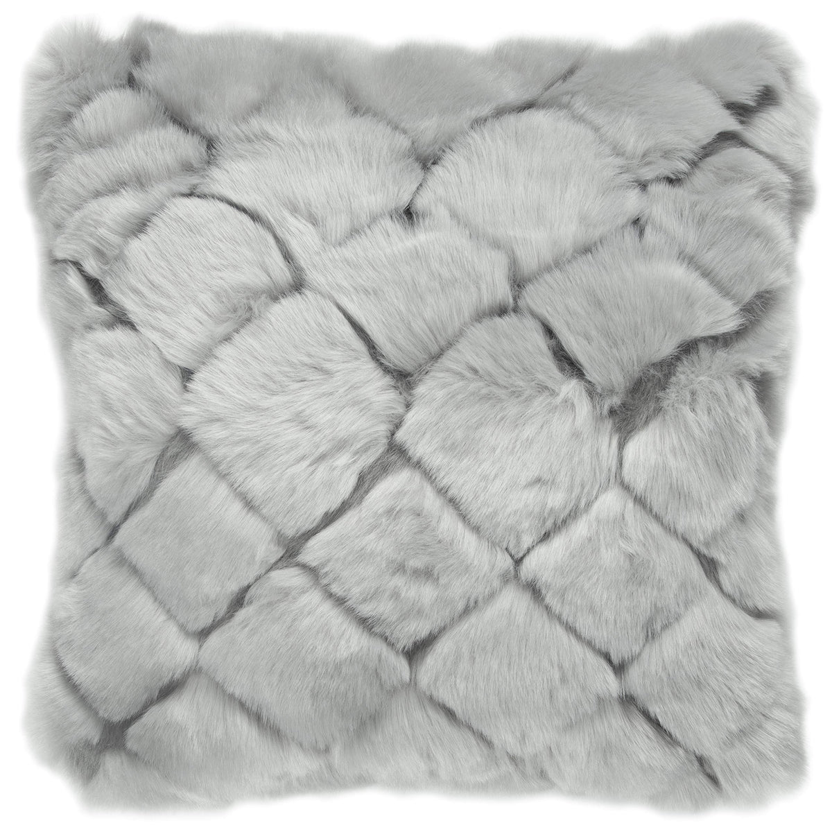 Rizzy Home Decorative Poly Filled Pillow Gray 20&quot;X20&quot;