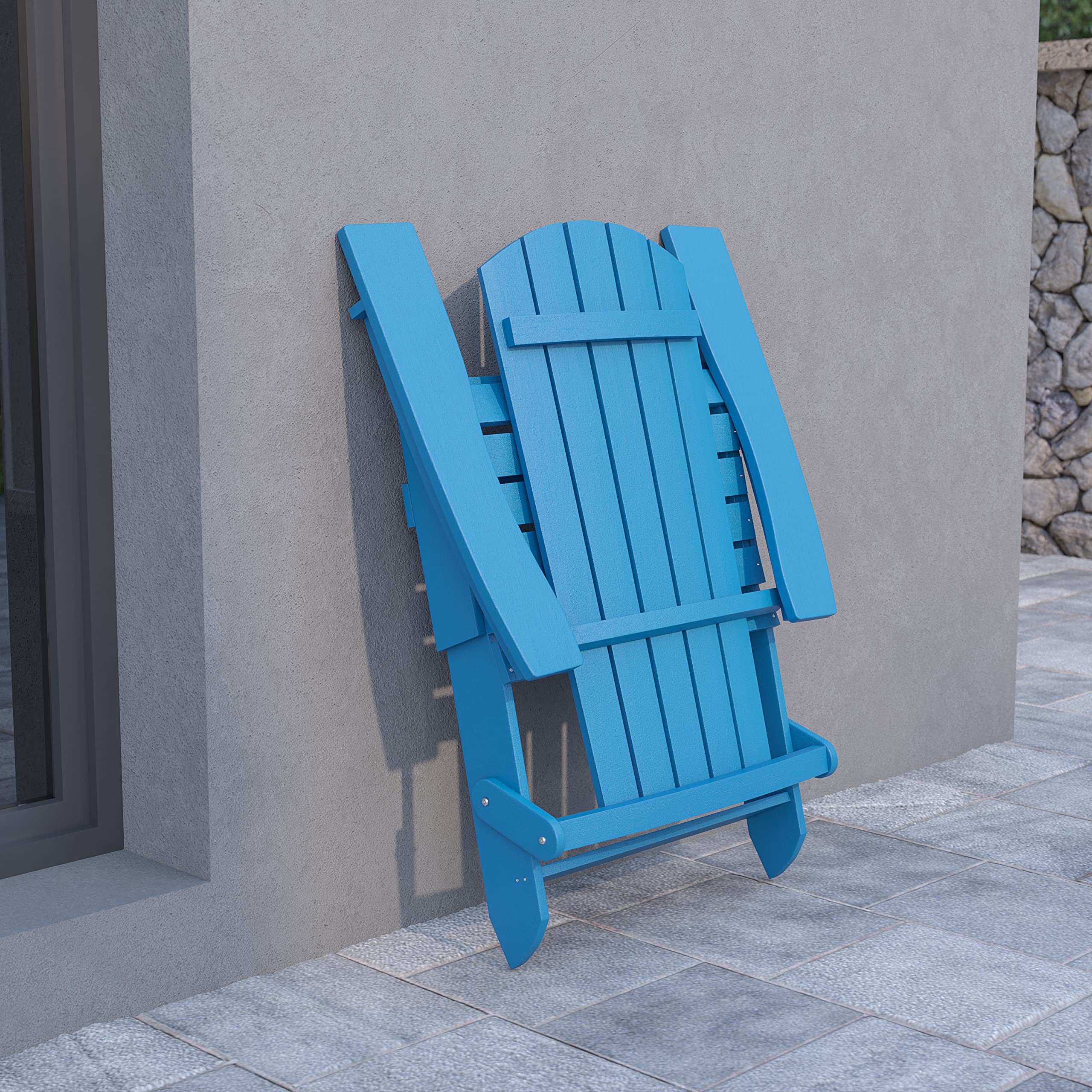 Flash Furniture Charlestown Adirondack Chair - Thumbnail 3